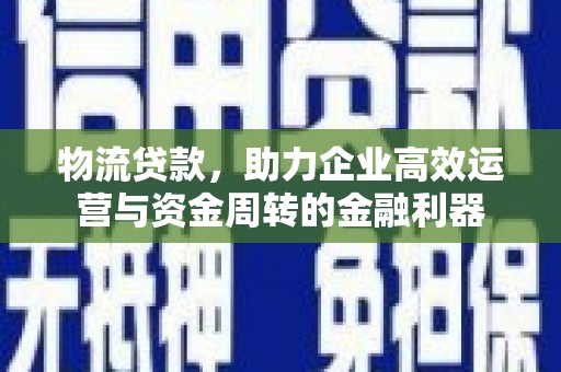 三沙物流贷款，助力企业高效运营与资金周转的金融利器