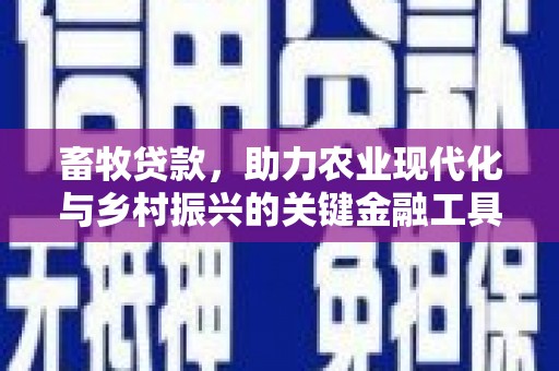 三沙畜牧贷款，助力农业现代化与乡村振兴的关键金融工具