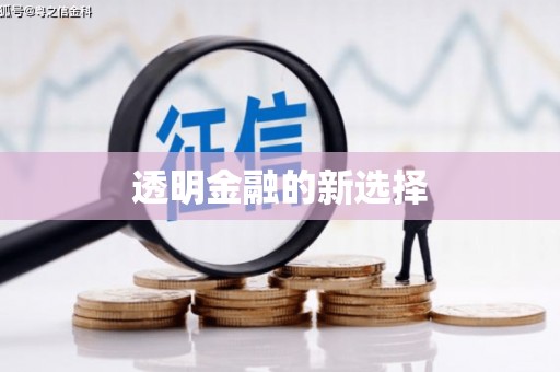 三沙透明金融的新选择