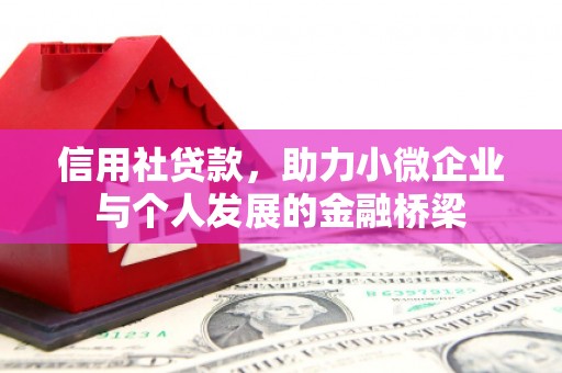 三沙信用社贷款，助力小微企业与个人发展的金融桥梁
