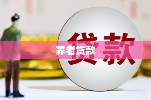 三沙养老贷款