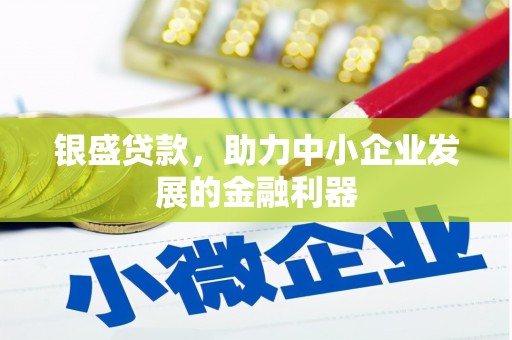 三沙银盛贷款，助力中小企业发展的金融利器