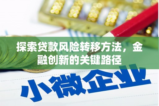三沙探索贷款风险转移方法，金融创新的关键路径