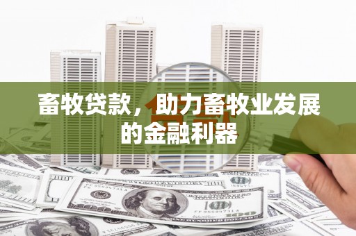 三沙畜牧贷款，助力畜牧业发展的金融利器