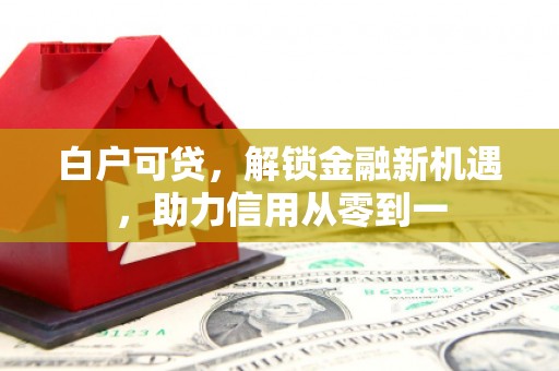 三沙白户可贷，解锁金融新机遇，助力信用从零到一