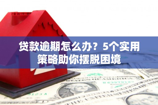 三沙贷款逾期怎么办？5个实用策略助你摆脱困境
