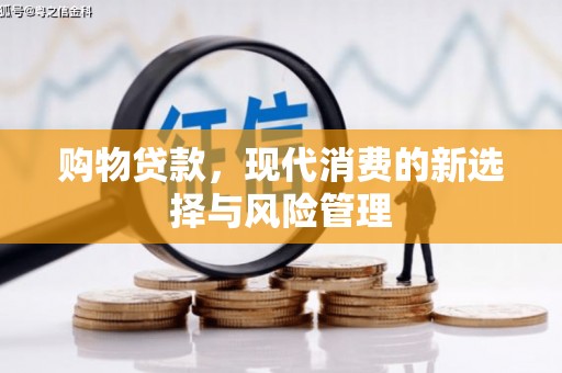 三沙购物贷款，现代消费的新选择与风险管理