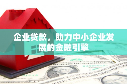 三沙企业贷款，助力中小企业发展的金融引擎