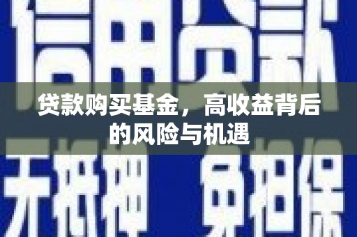 三沙贷款购买基金，高收益背后的风险与机遇