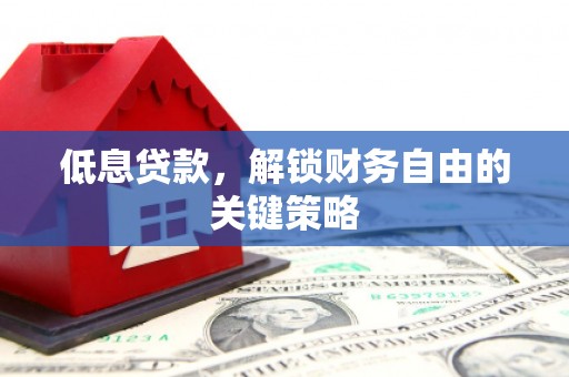 三沙低息贷款，解锁财务自由的关键策略