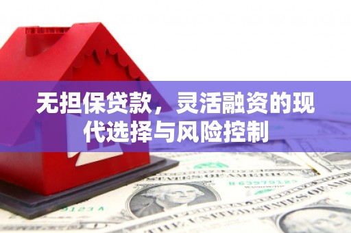 三沙无担保贷款，灵活融资的现代选择与风险控制