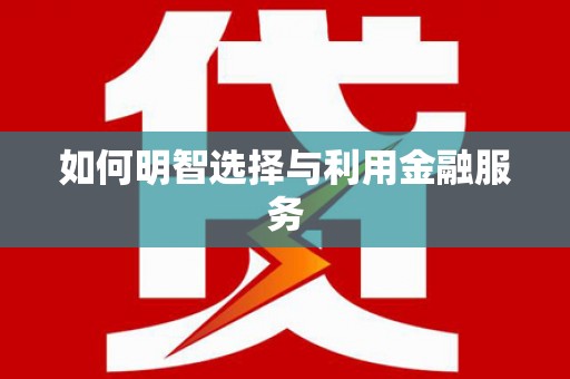 三沙如何明智选择与利用金融服务