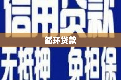 三沙循环贷款