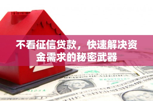 三沙不看征信贷款，快速解决资金需求的秘密武器