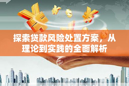 三沙探索贷款风险处置方案，从理论到实践的全面解析