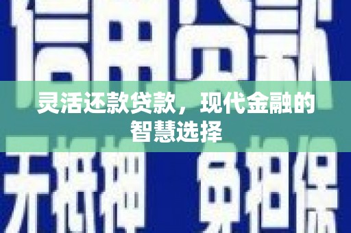 三沙灵活还款贷款，现代金融的智慧选择