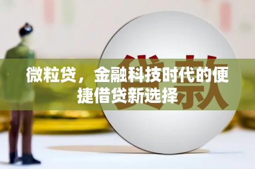 三沙微粒贷，金融科技时代的便捷借贷新选择