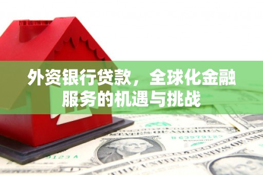 三沙外资银行贷款，全球化金融服务的机遇与挑战